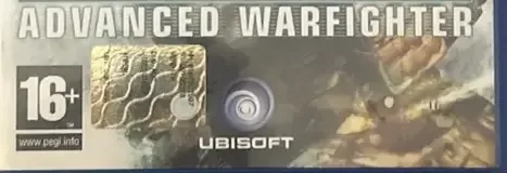 Tom Clancy's Ghost Recon Advanced Warfighter, the PEGI square on its front