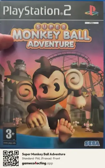 Super Monkey Ball Adventure PlayStation 2, France box front