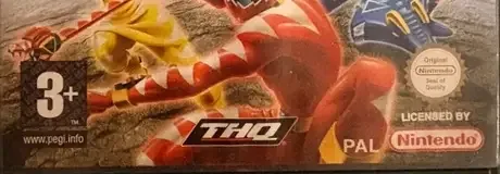 Power Rangers: Dino Thunder, the PEGI square on its front