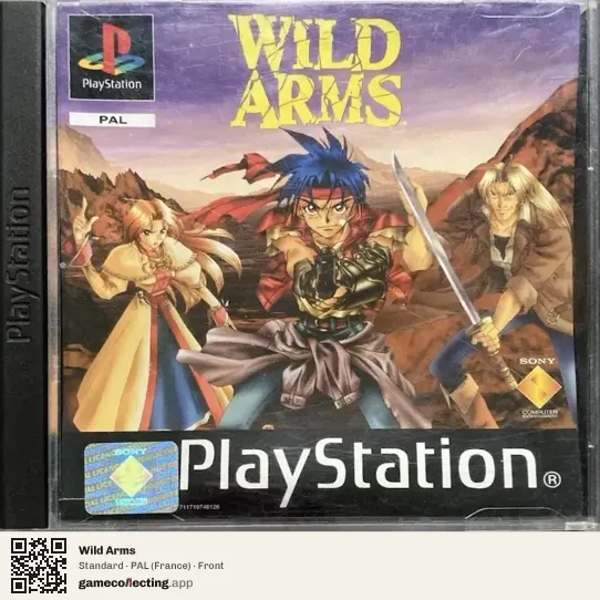 Wild Arms PlayStation, France box front