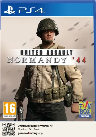 United Assault: Normandy '44 PlayStation 4, PAL box front