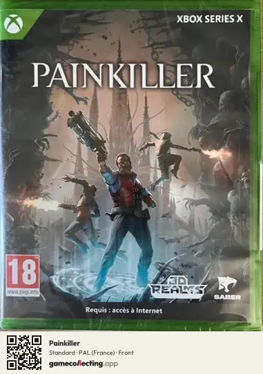 Painkiller Xbox Series X, France box front
