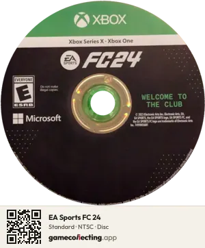 EA Sports FC 24 Xbox Series X, NTSC disc