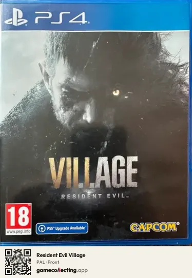 Resident Evil Village PlayStation 4, PAL box front