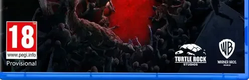 Back 4 Blood, the PEGI square on its front
