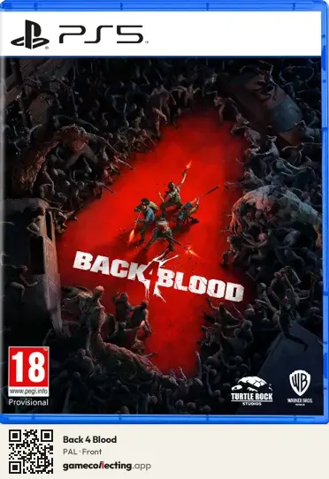 Back 4 Blood PlayStation 5, PAL box front