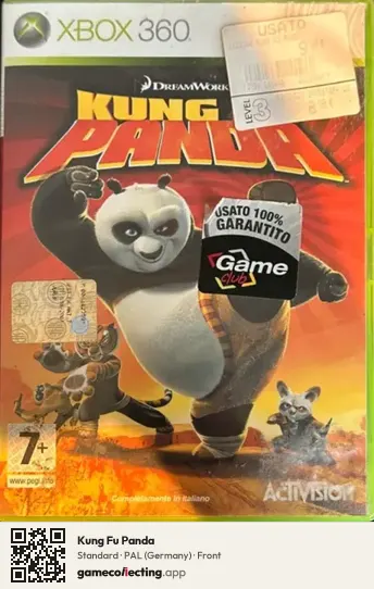 Kung Fu Panda Xbox 360, Germany box front