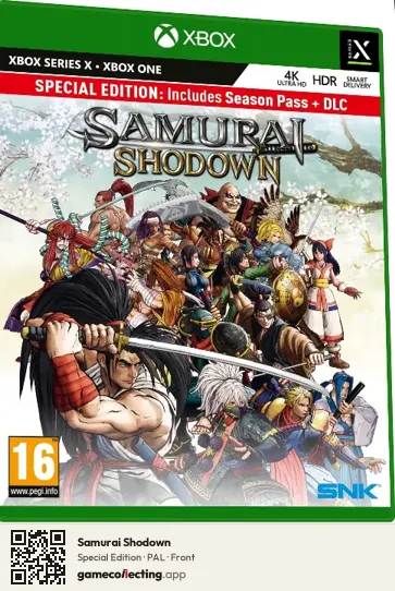 Samurai Shodown Xbox Series X, PAL box front