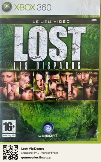 Lost: Via Domus Xbox 360, France box front