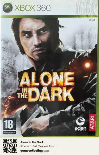 Alone in the Dark Xbox 360, France box front