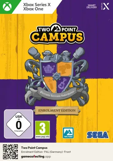 Two Point Campus Xbox Series X, Germany box front