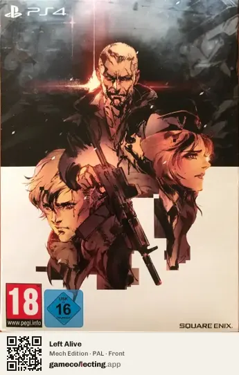 Left Alive PlayStation 4, PAL box front