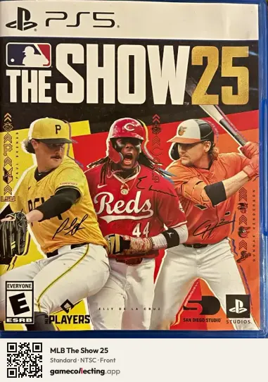 MLB The Show 25 PlayStation 5, NTSC box front