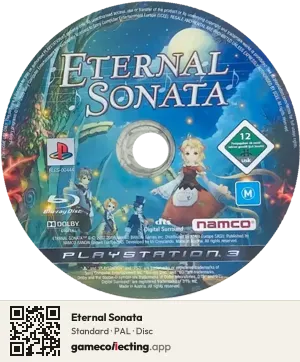 Eternal Sonata PlayStation 3, PAL disc
