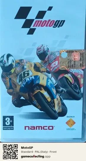 MotoGP PlayStation Portable, Italy box front