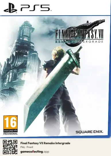 Final Fantasy VII Remake Intergrade PlayStation 5, PAL box front