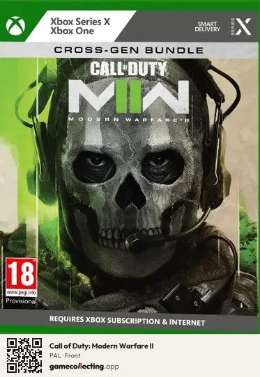 Call of Duty: Modern Warfare II Xbox Series X, PAL box front