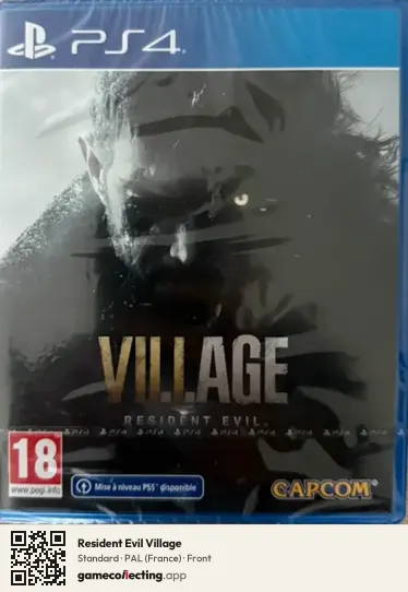 Resident Evil Village PlayStation 4, France box front