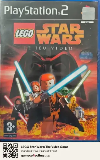 LEGO Star Wars: The Video Game PlayStation 2, France box front