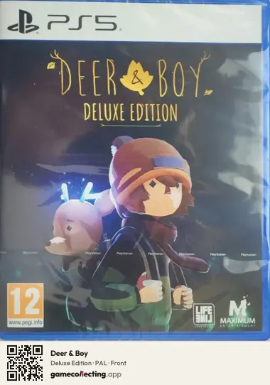 Deer & Boy PlayStation 5, PAL box front