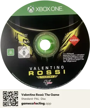 Valentino Rossi: The Game Xbox One, PAL disc
