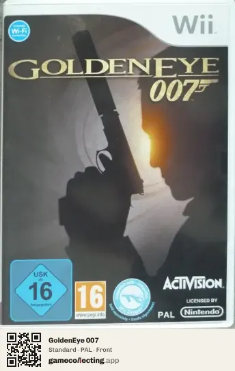 GoldenEye 007 Nintendo Wii, PAL box front