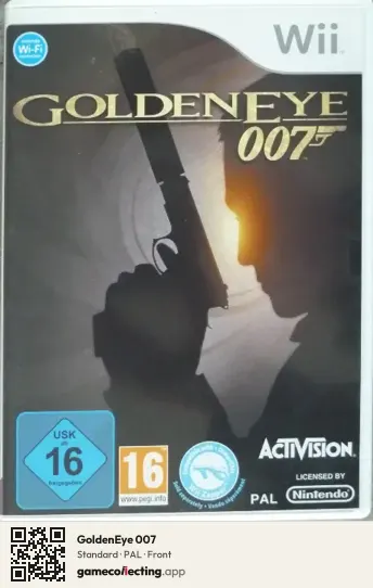 GoldenEye 007 Nintendo Wii, PAL box front