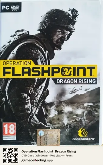 Operation Flashpoint: Dragon Rising Computer, Italy box front