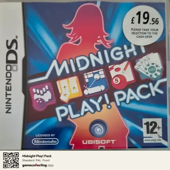 Midnight Play! Pack Nintendo DS, PAL box front