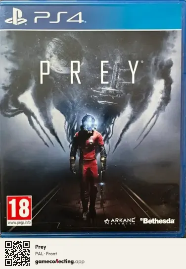 Prey PlayStation 4, PAL box front