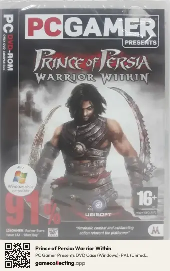 Prince of Persia: Warrior Within Computer, United Kingdom box front
