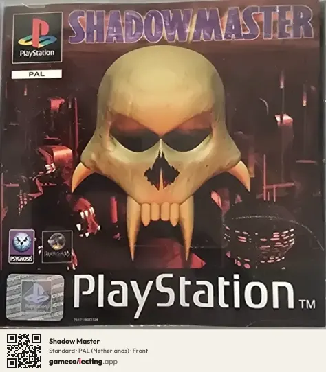 Shadow Master PlayStation, Netherlands box front