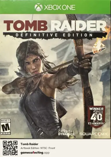 Tomb Raider Xbox One, NTSC box front
