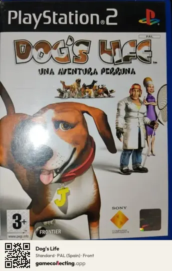 Dog's Life PlayStation 2, Spain box front
