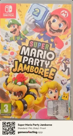 Super Mario Party Jamboree Nintendo Switch, Italy box front