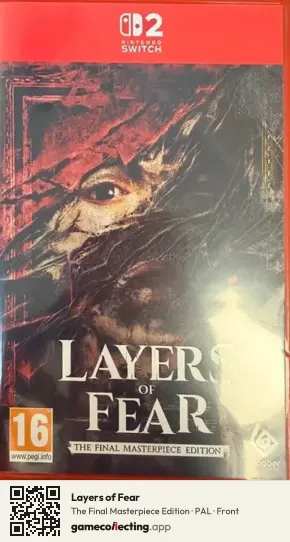 Layers of Fear Nintendo Switch 2, PAL box front
