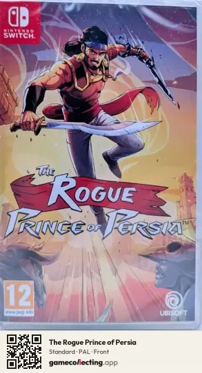 The Rogue Prince of Persia Nintendo Switch, PAL box front