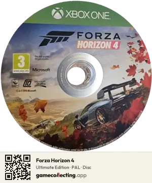 Forza Horizon 4 Xbox One, PAL disc