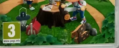 Animal Crossing: New Horizons, the PEGI square on its front