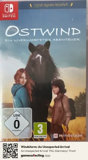 Windstorm: An Unexpected Arrival Nintendo Switch, Germany box front