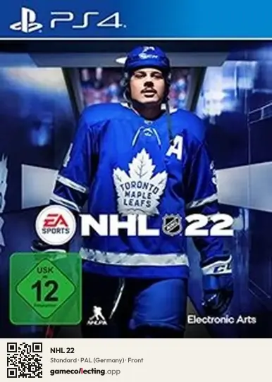 NHL 22 PlayStation 4, Germany box front