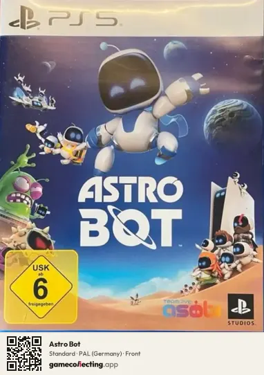 Astro Bot PlayStation 5, Germany box front