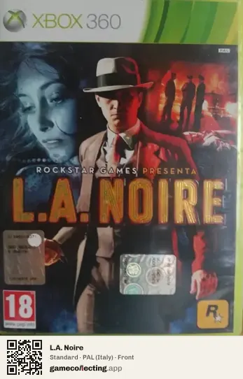 L.A. Noire Xbox 360, Italy box front