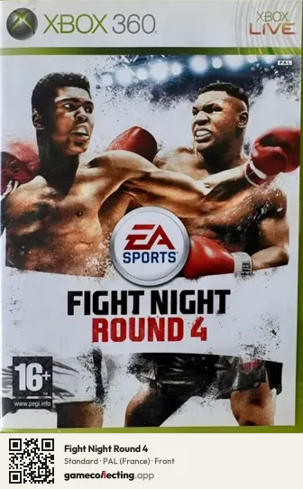 Fight Night Round 4 Xbox 360, France box front