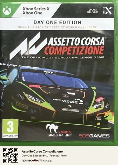 Assetto Corsa Competizione Xbox Series X, France box front