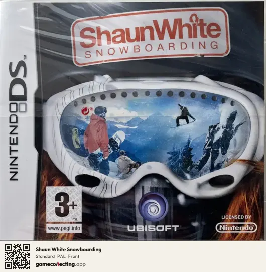 Shaun White Snowboarding Nintendo DS, PAL box front