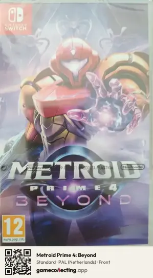 Metroid Prime 4: Beyond Nintendo Switch, Netherlands box front