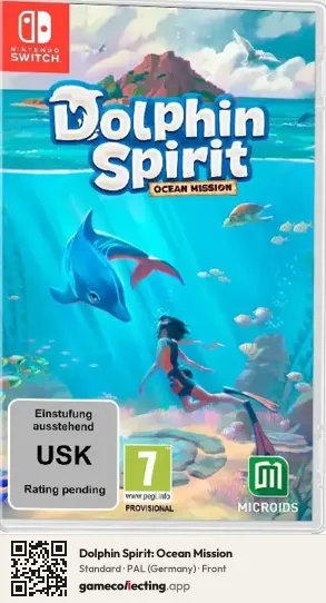 Dolphin Spirit: Ocean Mission Nintendo Switch, Germany box front