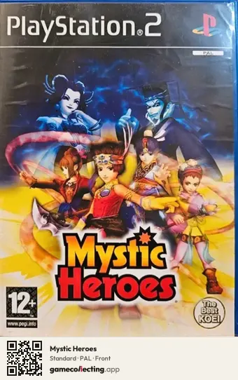 Mystic Heroes PlayStation 2, PAL box front