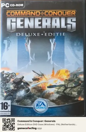 Command & Conquer: Generals Computer, Netherlands box front